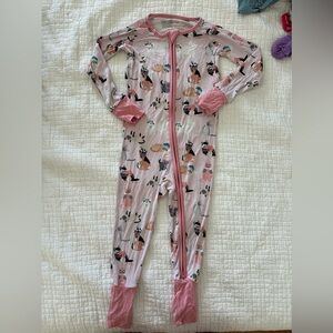 SOLD - Little sleepies cool cats zippy pajamas 18-24 months